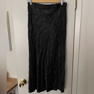 Anthropologie Black Skirt with Slit